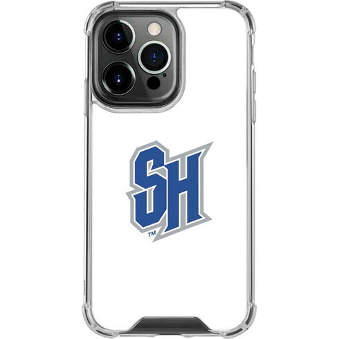 Seton Hall University Pirate Blue iPhone 16 Pro Clear Case